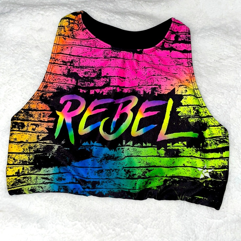Rebel athletic sports bra adult small